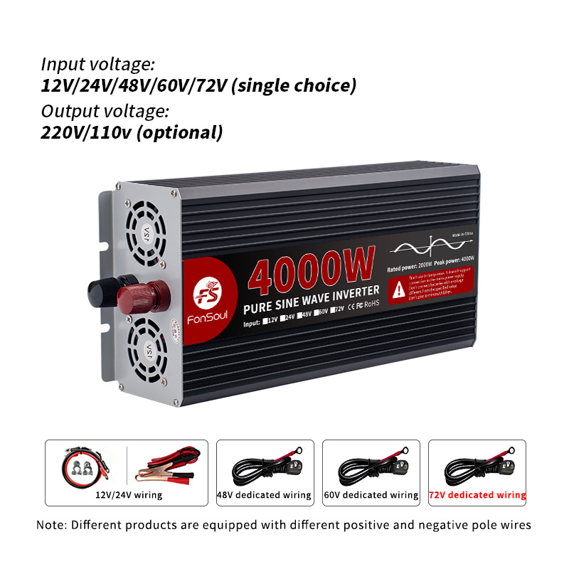 6000W 5000W 4000W 3000W Pure S - Pure Sine Wave Inverter 5000W 48V 220V review and price
