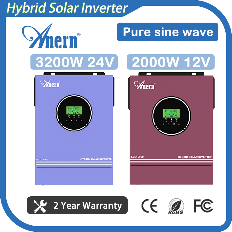Anern 3200W 2000W Off Grid Hyb - Grid Tie Inverter Limiter 2000W review and price